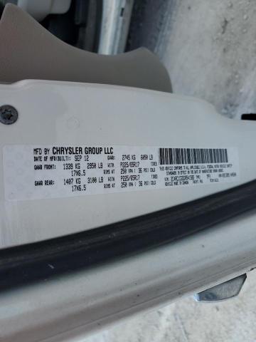 2C4RC1CG5DR541585 - 2013 CHRYSLER TOWN & COU TOURING L WHITE photo 12