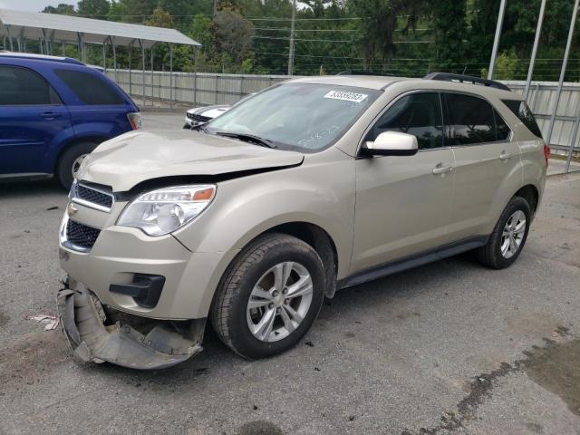 1GNALBEK2EZ113427 - 2014 CHEVROLET EQUINOX LT BEIGE photo 1