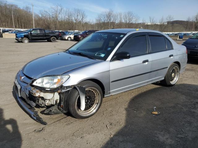 2HGES16385H559016 - 2005 HONDA CIVIC DX VP SILVER photo 1