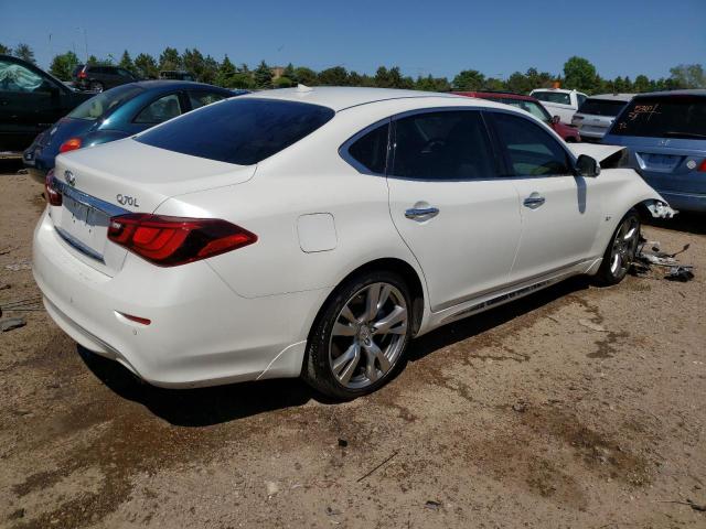 JN1BY1PR1JM370222 - 2018 INFINITI Q70L 3.7 LUXE WHITE photo 3