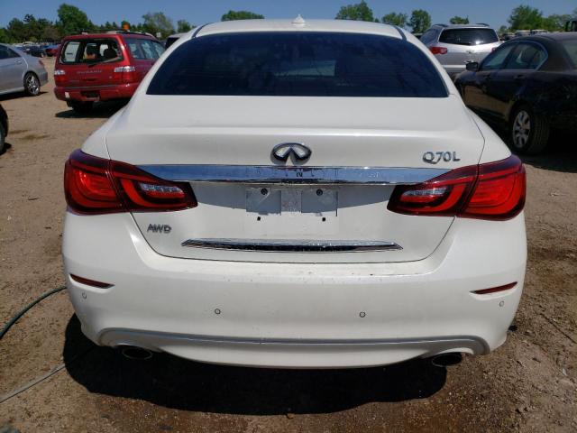 JN1BY1PR1JM370222 - 2018 INFINITI Q70L 3.7 LUXE WHITE photo 6