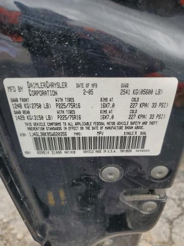 1J4GL38K95W620356 - 2005 JEEP LIBERTY RENEGADE 黑色 照片 13