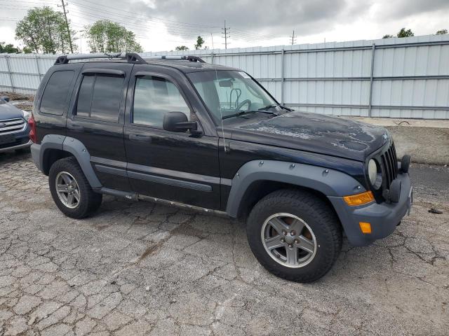 1J4GL38K95W620356 - 2005 JEEP LIBERTY RENEGADE 黑色 照片 4