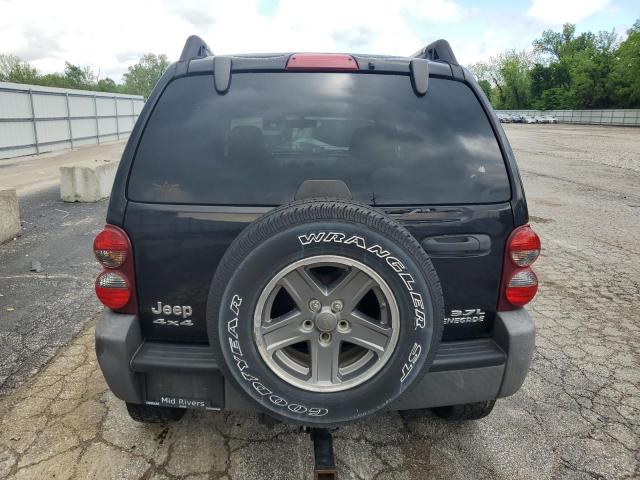 1J4GL38K95W620356 - 2005 JEEP LIBERTY RENEGADE 黑色 照片 6