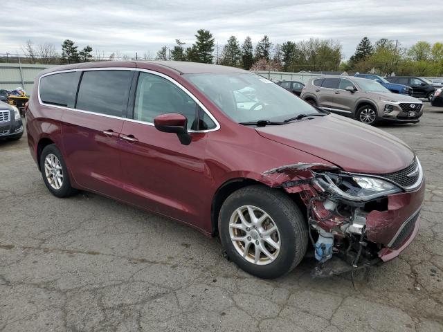 2C4RC1BG6HR748865 - 2017 CHRYSLER PACIFICA TOURING L MAROON photo 4