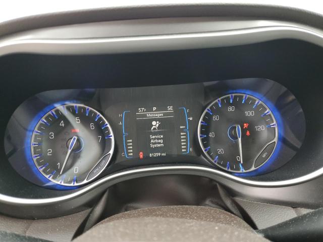 2C4RC1BG6HR748865 - 2017 CHRYSLER PACIFICA TOURING L MAROON photo 9