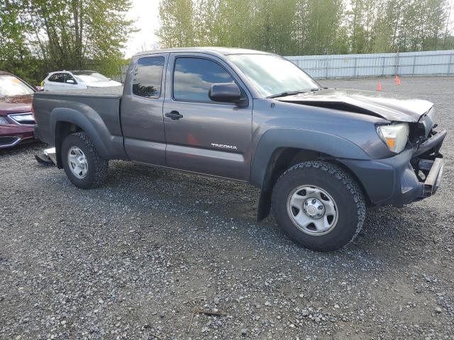 5TFTX4GN1FX044154 - 2015 TOYOTA TACOMA PRERUNNER ACCESS CAB GRAY photo 4