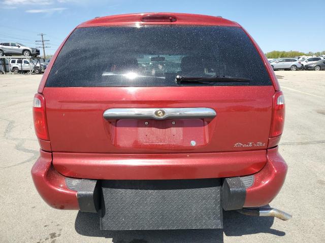 1A4GP45R86B681136 - 2006 CHRYSLER TOWN & COU წითელი ფოტო 6