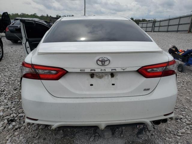 4T1B11HK9JU596491 - 2018 TOYOTA CAMRY L WHITE photo 6