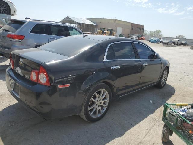 1G1ZE5EU5BF398428 - 2011 CHEVROLET MALIBU LTZ BLACK photo 3