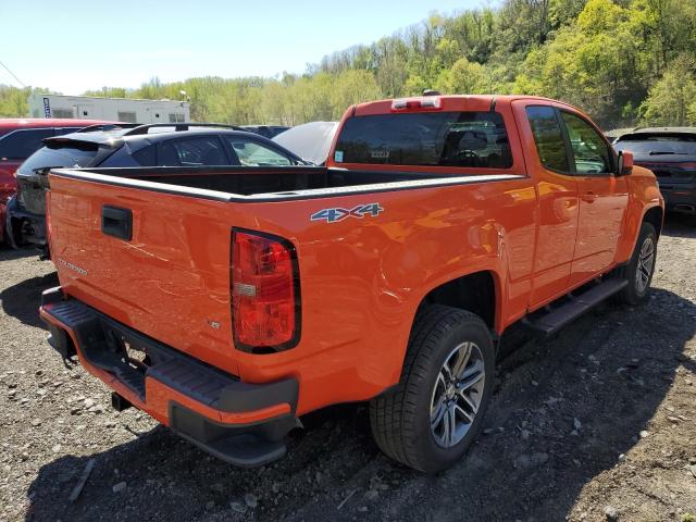 1GCHTBEN1M1156560 - 2021 CHEVROLET COLORADO ORANGE photo 3