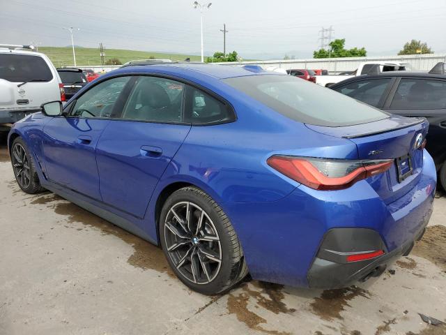 WBA73AV09PFP32331 - 2023 BMW 430XI GRAN COUPE BLUE photo 2