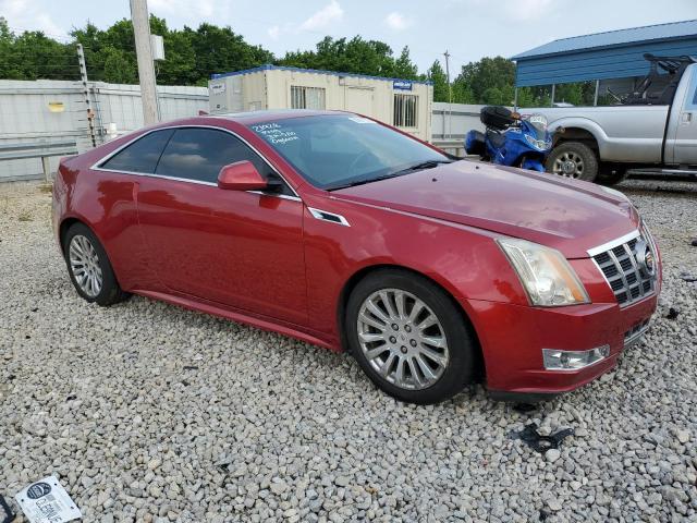 1G6DK1E35C0110053 - 2012 CADILLAC CTS PERFORMANCE COLLECTION MAROON photo 4