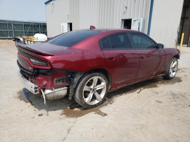 2C3CDXHG4JH157379 - 2018 DODGE CHARGER SXT PLUS RED photo 3