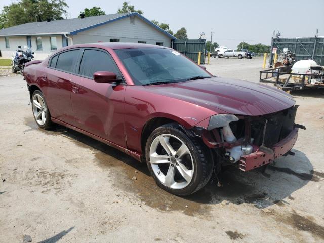 2C3CDXHG4JH157379 - 2018 DODGE CHARGER SXT PLUS RED photo 4