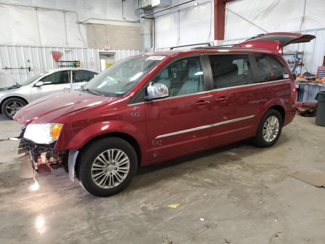 2C4RC1CG1FR674900 - 2015 CHRYSLER TOWN & COU TOURING L RED photo 1