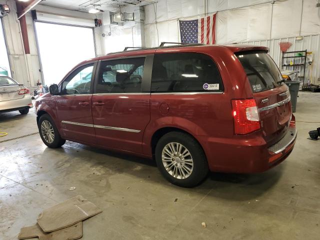 2C4RC1CG1FR674900 - 2015 CHRYSLER TOWN & COU TOURING L RED photo 2