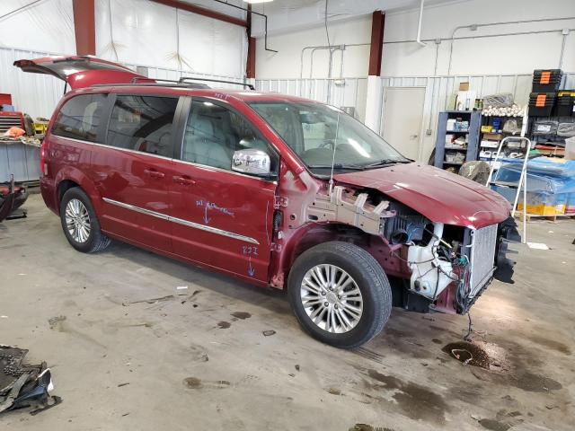 2C4RC1CG1FR674900 - 2015 CHRYSLER TOWN & COU TOURING L RED photo 4