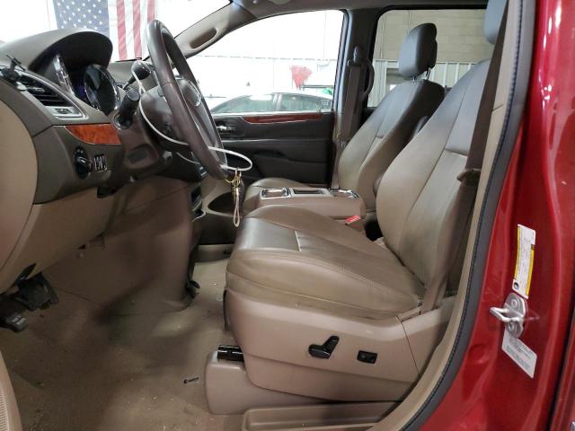2C4RC1CG1FR674900 - 2015 CHRYSLER TOWN & COU TOURING L RED photo 7