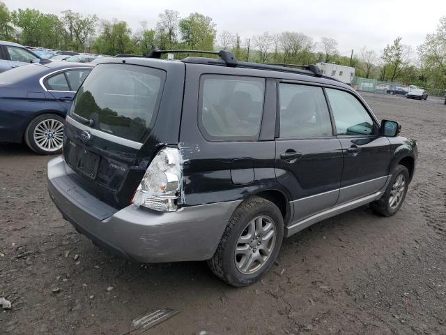 JF1SG67637H746462 - 2007 SUBARU FORESTER 2.5X LL BEAN BLACK photo 3
