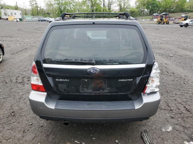 JF1SG67637H746462 - 2007 SUBARU FORESTER 2.5X LL BEAN BLACK photo 6