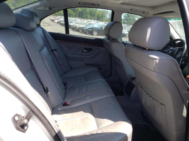 WBADT63472CH87380 - 2003 BMW 5 SERIES I AUTOMATIC GRAY photo 10
