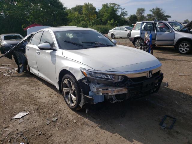 1HGCV2F5XJA014790 - 2018 HONDA ACCORD EXL WHITE photo 1