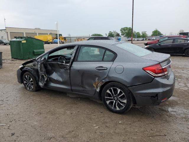 19XFB2F97DE075541 - 2013 HONDA CIVIC EXL 灰色 照片 2