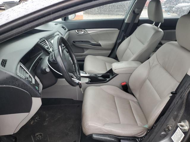 19XFB2F97DE075541 - 2013 HONDA CIVIC EXL 灰色 照片 7