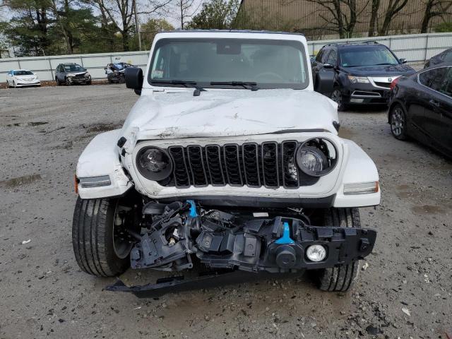 1C4RJXN63RW185780 - 2024 JEEP WRANGLER 4XE WHITE photo 5