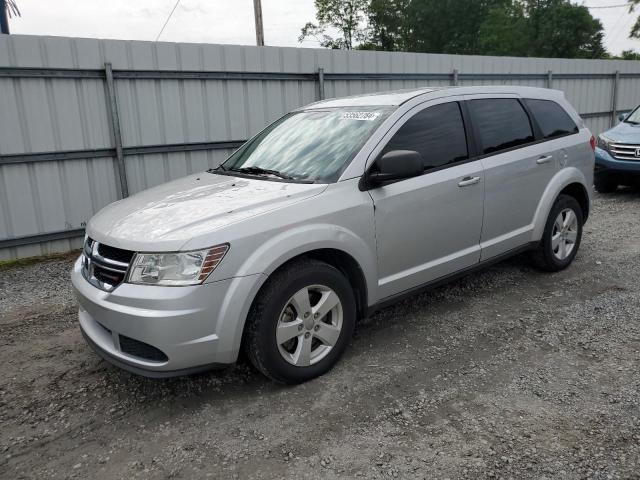 3C4PDCAB2DT630549 - 2013 DODGE JOURNEY SE SILVER photo 1