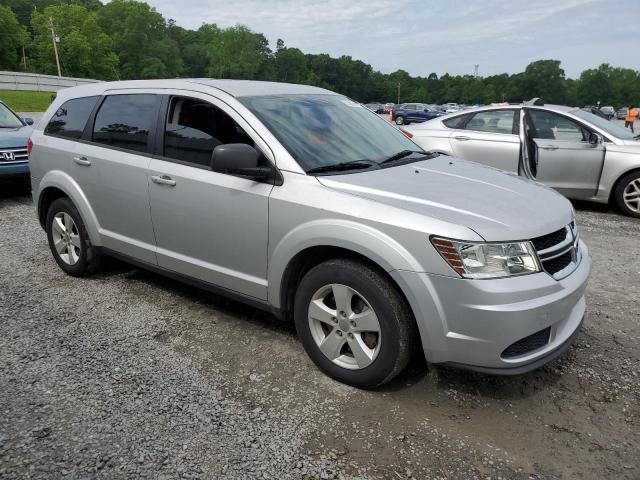 3C4PDCAB2DT630549 - 2013 DODGE JOURNEY SE SILVER photo 4