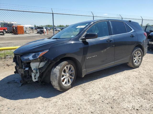 2GNAXJEV8J6308205 - 2018 CHEVROLET EQUINOX LT BLACK photo 1