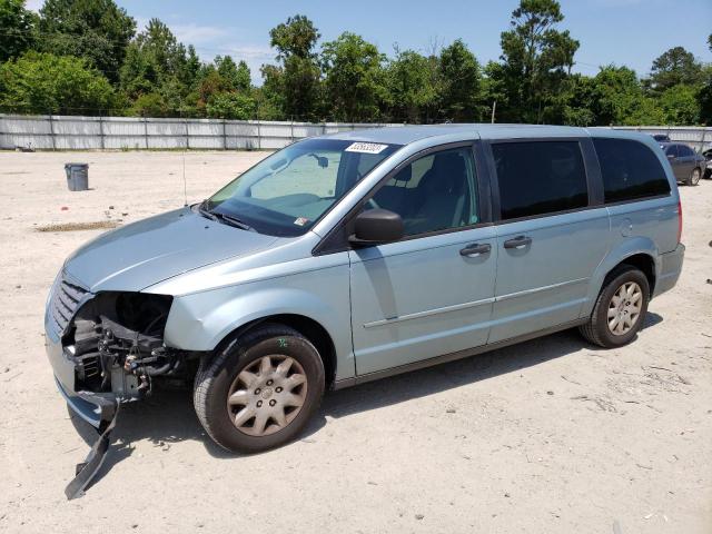 2A8HR44H58R149952 - 2008 CHRYSLER TOWN & COU LX BLUE photo 1