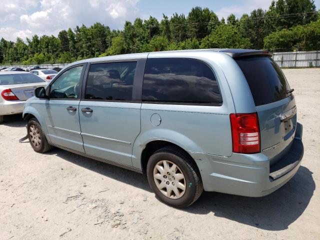 2A8HR44H58R149952 - 2008 CHRYSLER TOWN & COU LX BLUE photo 2