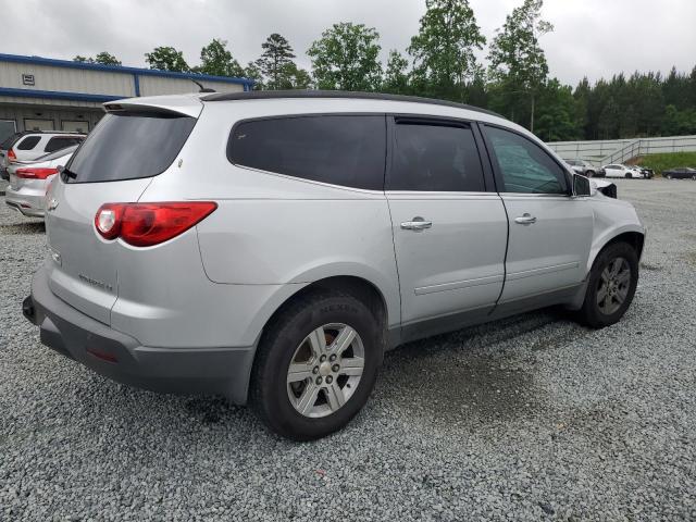 1GNLRGED9AS125406 - 2010 CHEVROLET TRAVERSE LT SILVER photo 3