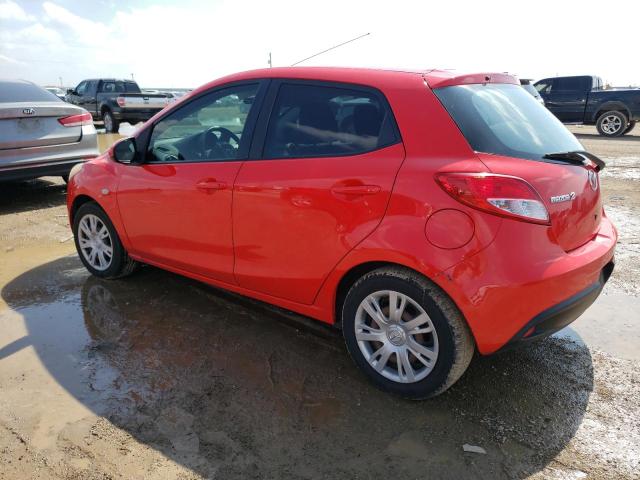 JM1DE1KY3E0180657 - 2014 MAZDA MAZDA2 SPORT RED photo 2