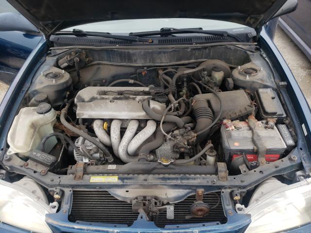 1NXBR12EXXZ163041 - 1999 TOYOTA COROLLA VE GREEN photo 7