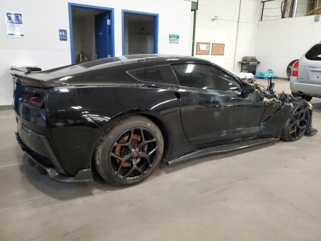 1G1YB2D79G5119803 - 2016 CHEVROLET CORVETTE STINGRAY 1LT BLACK photo 3