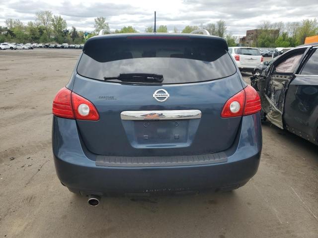 JN8AS5MT7CW298701 - 2012 NISSAN ROGUE S BLUE photo 6