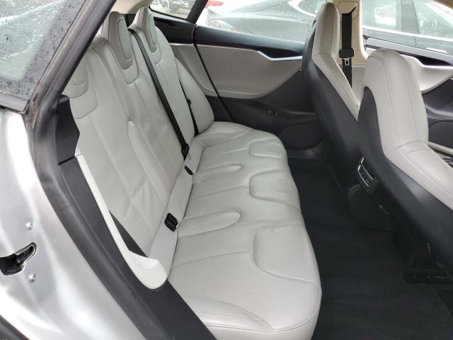 5YJSA1CG5DFP17344 - 2013 TESLA MODEL S SILVER photo 10
