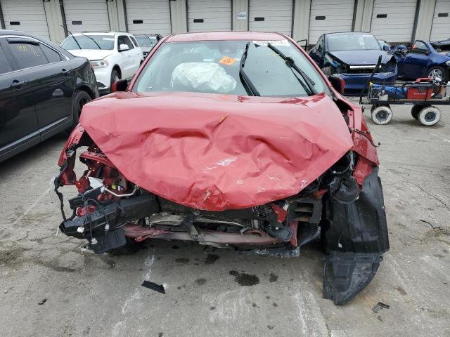 2T1BURHE1JC089344 - 2018 TOYOTA COROLLA L RED photo 5