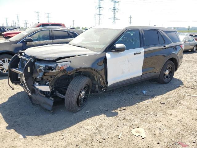 1FM5K8AB1LGC13058 - 2020 FORD EXPLORER POLICE INTERCEPTOR BLACK photo 1