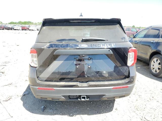 1FM5K8AB1LGC13058 - 2020 FORD EXPLORER POLICE INTERCEPTOR BLACK photo 6
