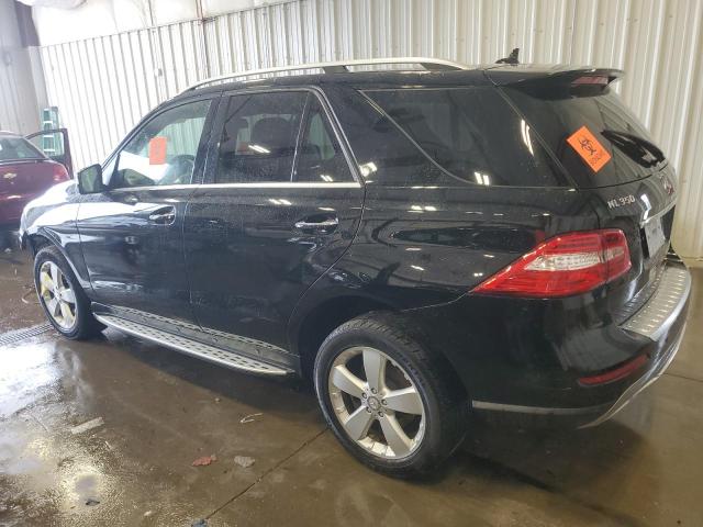 4JGDA5HB2DA202688 - 2013 MERCEDES-BENZ ML 350 4MATIC BLACK photo 2