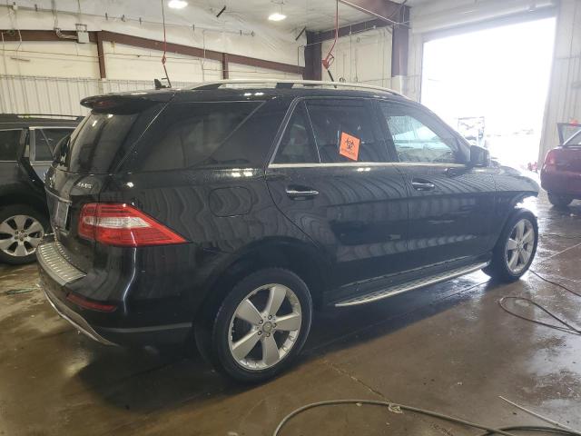 4JGDA5HB2DA202688 - 2013 MERCEDES-BENZ ML 350 4MATIC BLACK photo 3