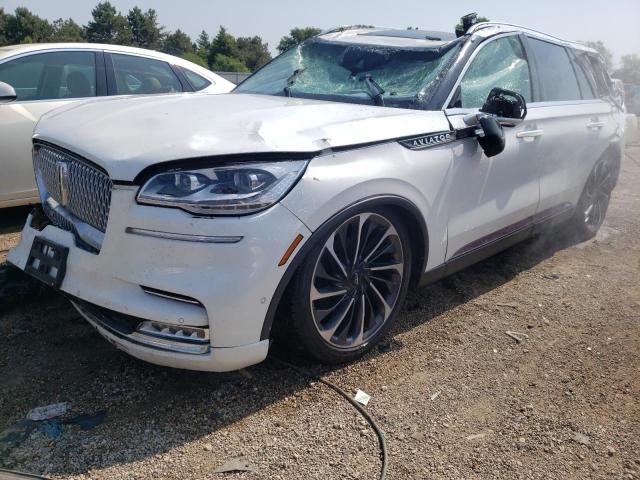 5LM5J7XC9LGL03911 - 2020 LINCOLN AVIATOR RESERVE WHITE photo 1