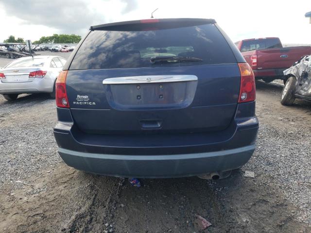 2A8GM48L08R108802 - 2008 CHRYSLER PACIFICA LX BLUE photo 6