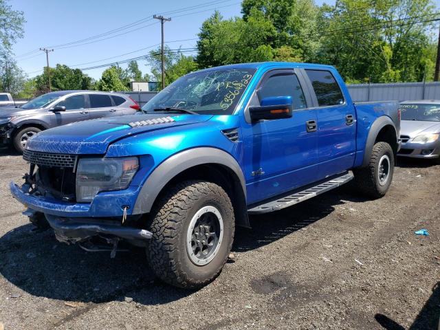 1FTFW1R61DFC99605 - 2013 FORD F150 SVT RAPTOR BLUE photo 1