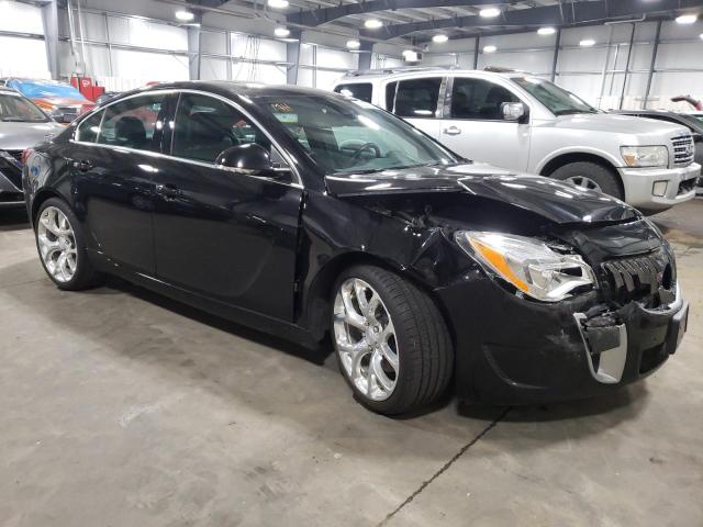 2G4GU5GX2H9111598 - 2017 BUICK REGAL GS შავი ფოტო 4